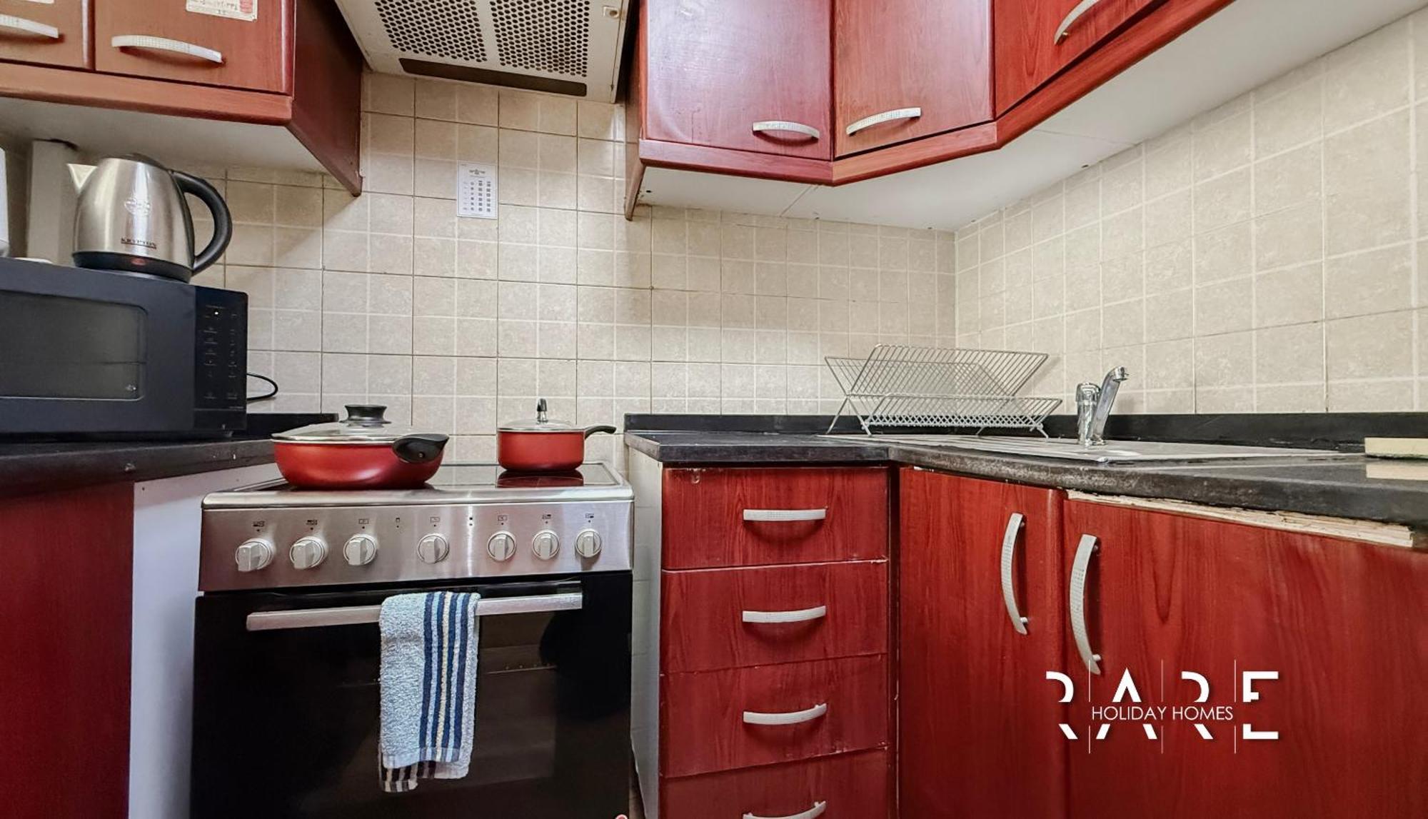 Apartment Rare Homes - Mediterranean Cluster - Near Ibn Battuta Mall - Discovery Garden - Building# Med 38 - Rg04